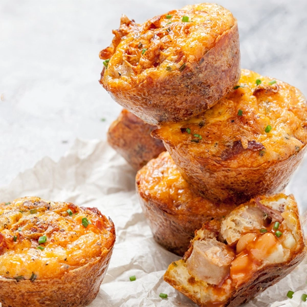 Aisling Larkin’s Batchelors Baked Bean and Sausage Muffins